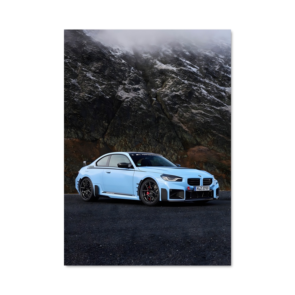 Poster Blue Mountain Racer